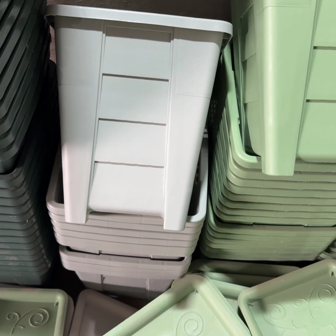 方盆4#口径26无拖灰白4个