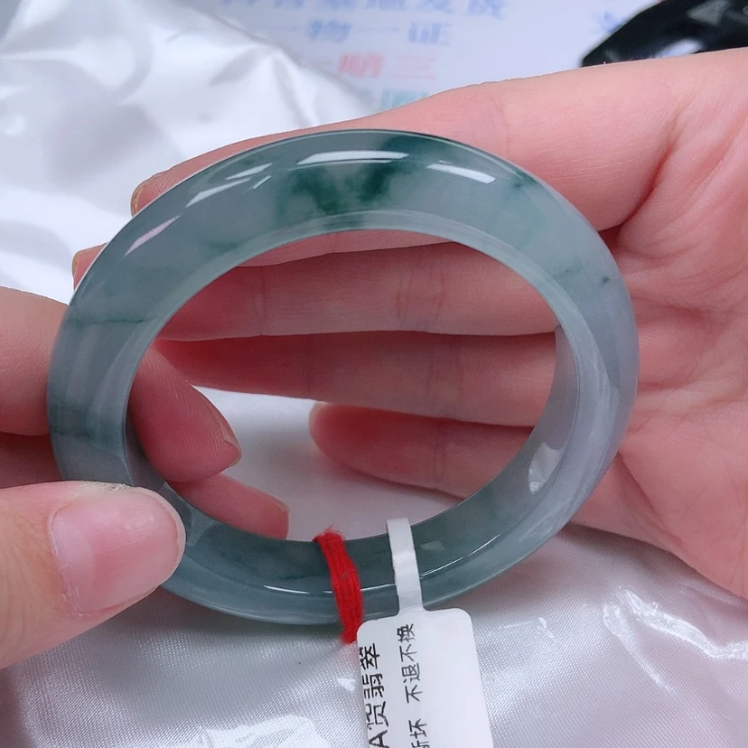 【闪购商品】未镶嵌手镯翡翠53 54