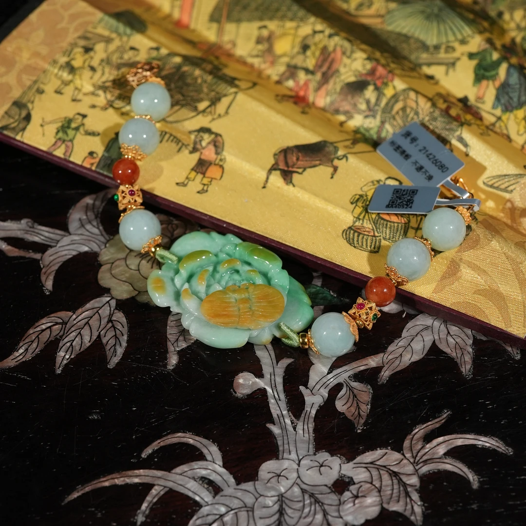 2.16香港王老板-翡翠手链手串kb801