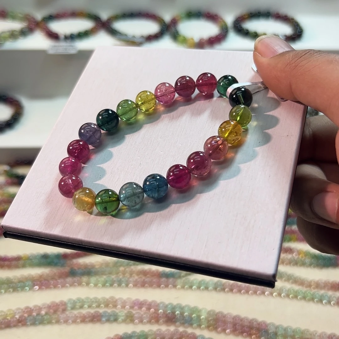 未镶嵌手链碧玺碧玺