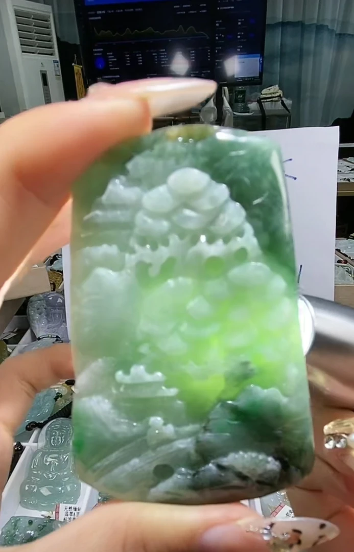 天然缅甸翡翠A货未镶嵌