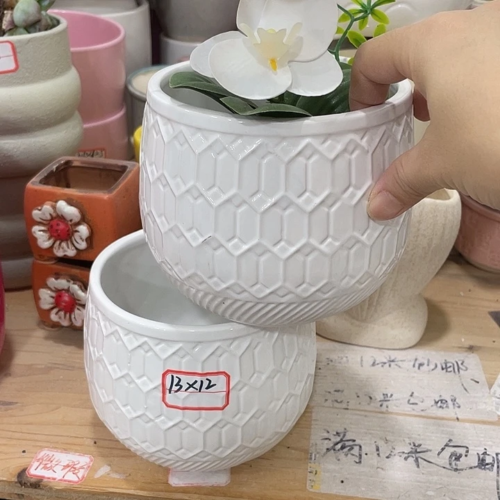 陶瓷花盆凑12米包邮