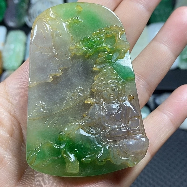 吊坠紫金钵盂菩提