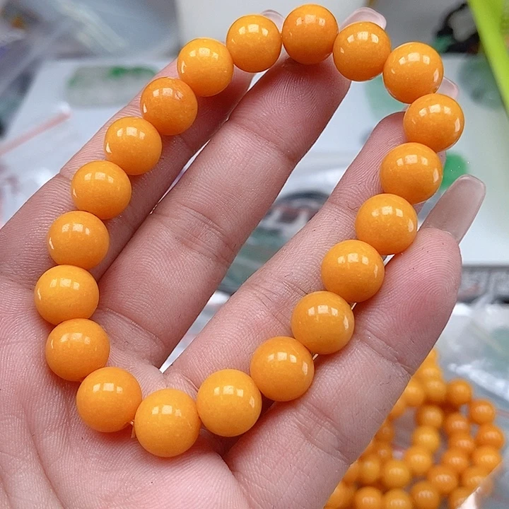 翡翠手链未镶嵌手链