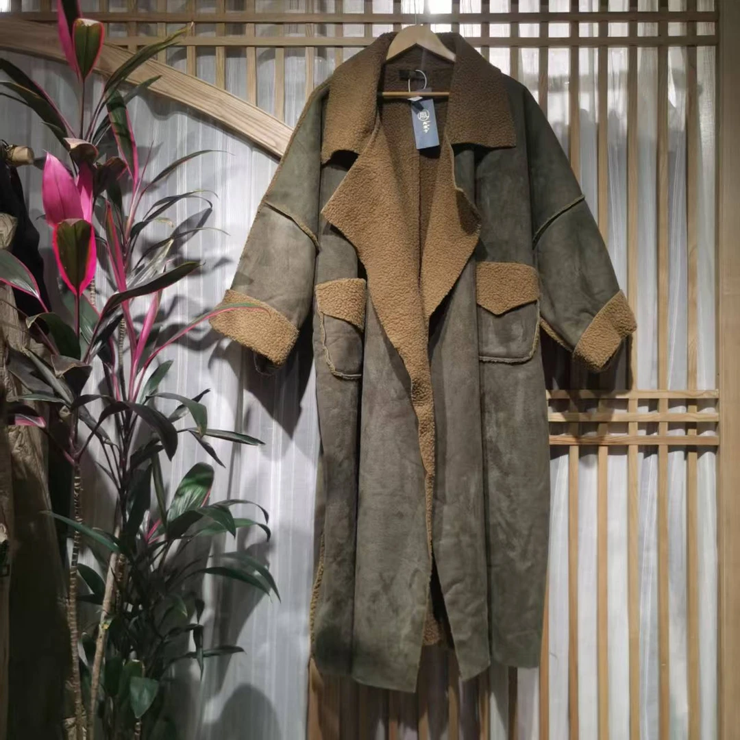 凤徕兮私人定制军绿大外套（春秋28）孤