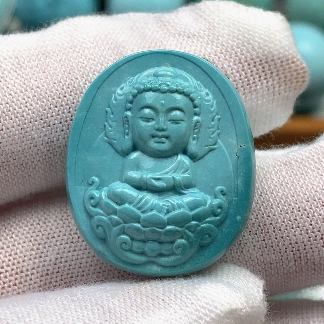 绿松石未镶嵌配饰