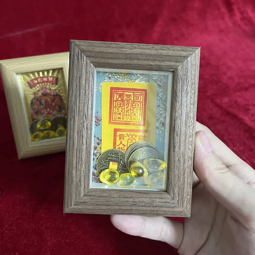 【泰山奶奶好物推荐】五帝钱 相框摆件 手工创意制作