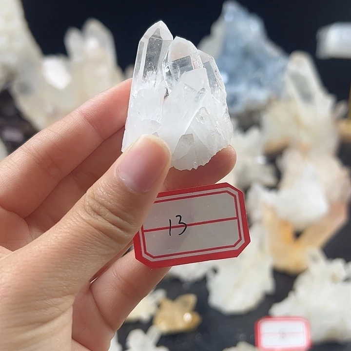 水晶未镶嵌珠宝半成品