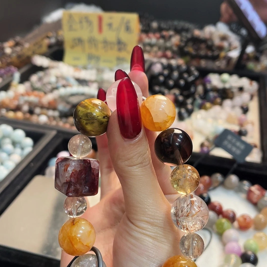 水晶手链未镶嵌金山