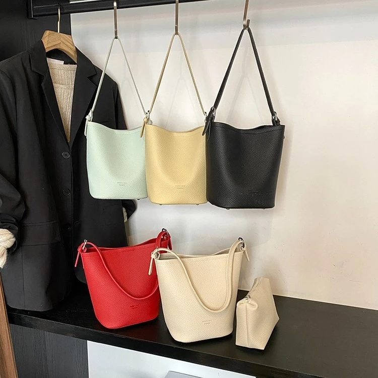 2025新款水桶包斜挎包1823淘园时尚百搭