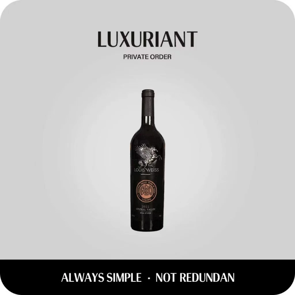 (飞马)鲁迪诺路易维斯干红葡萄酒750ML*1瓶(拍6瓶整箱送开瓶器)