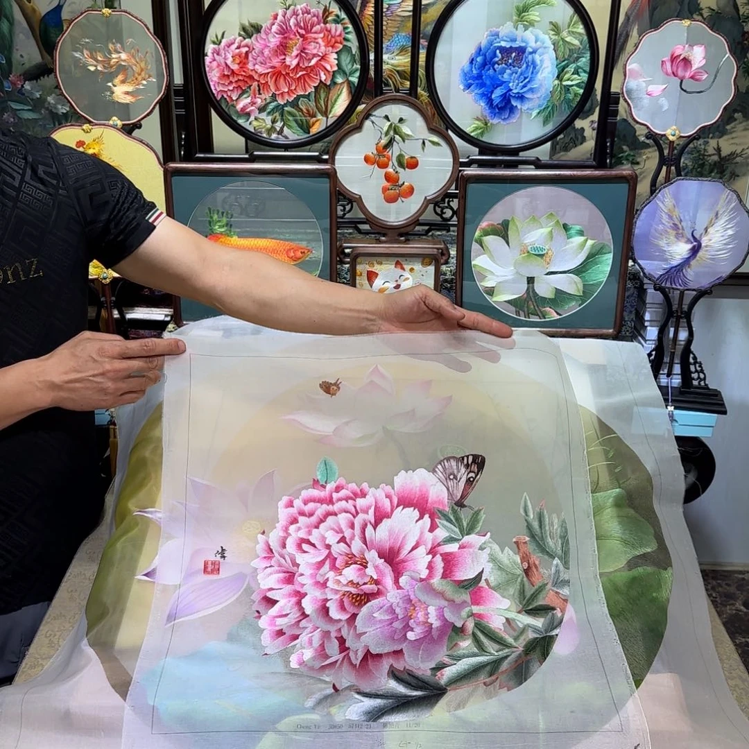 刺绣刺绣工艺精湛独特