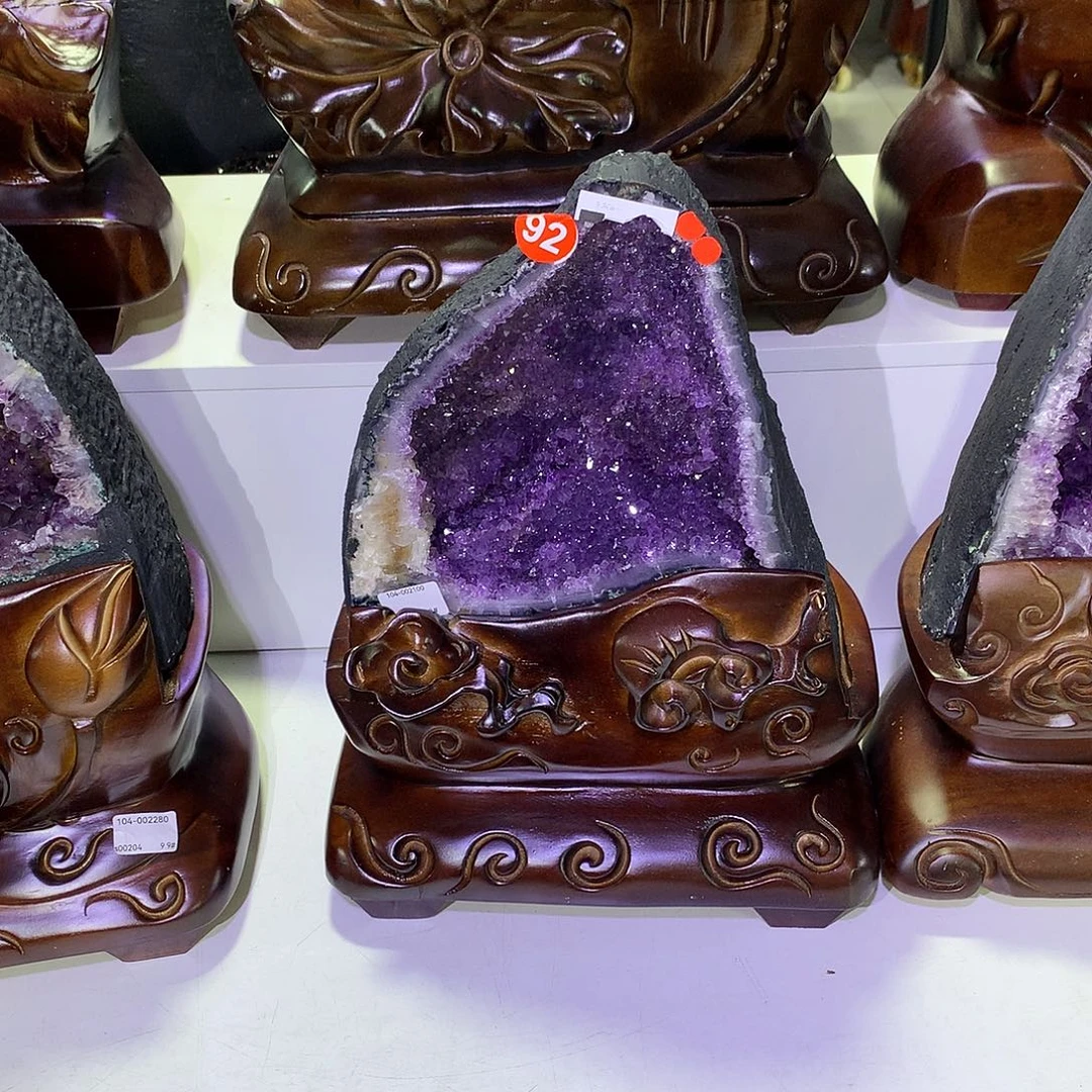 未镶嵌大型摆件（非配饰）紫晶