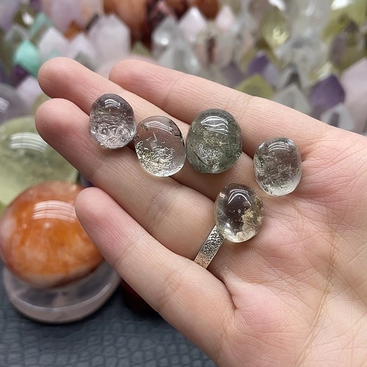 水晶珠宝半成品未镶嵌96幽灵单面