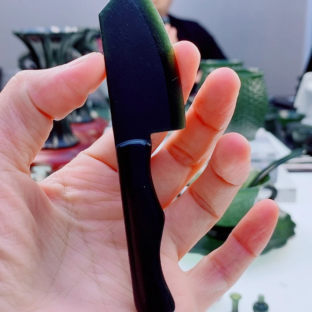 和田玉（青玉）未镶嵌摆件