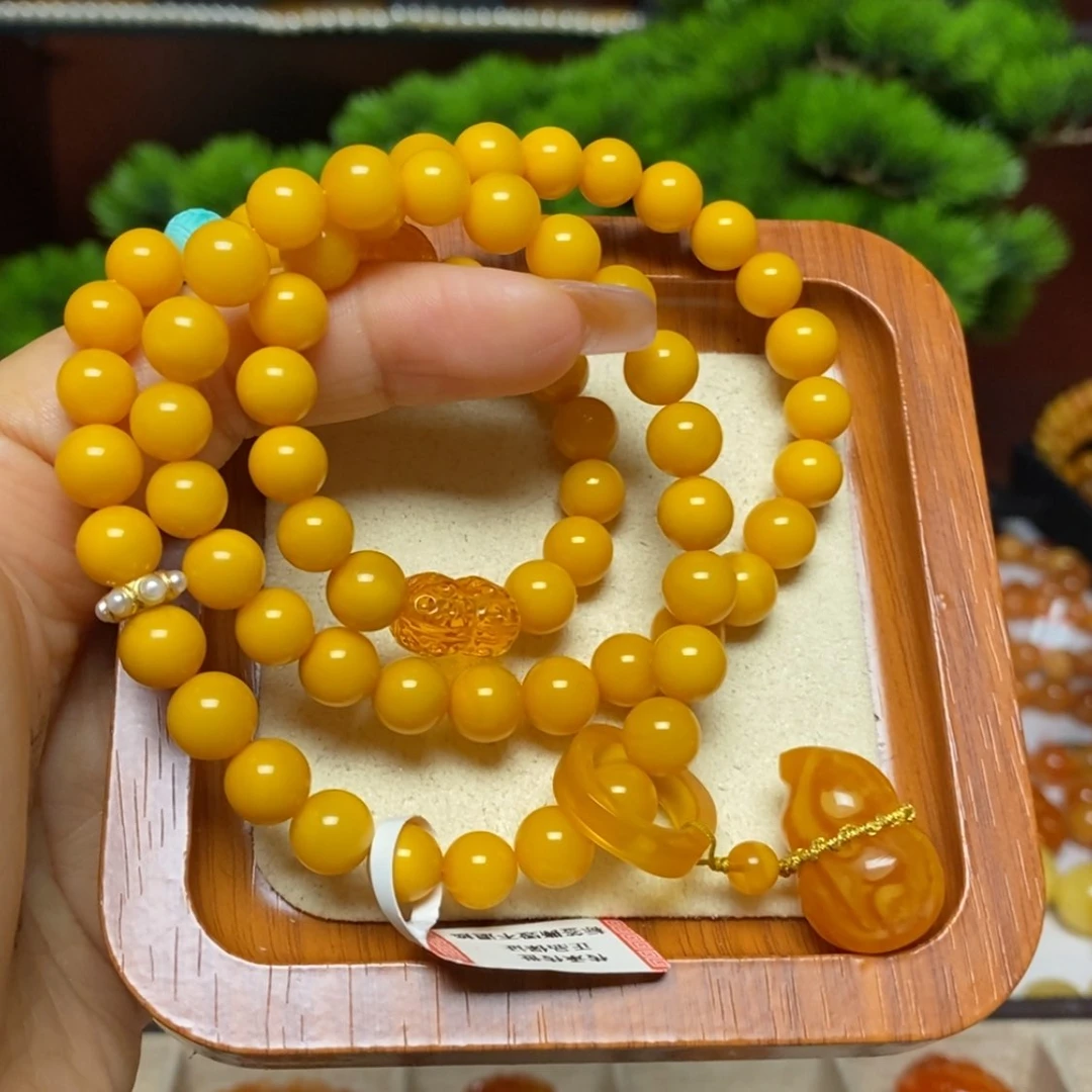 【闪购商品】手链蜜蜡未镶嵌手串
