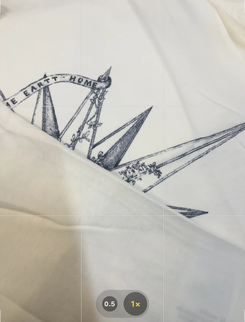 哝NONG-2025年春夏新款欧若风星星地图圆领短袖上衣