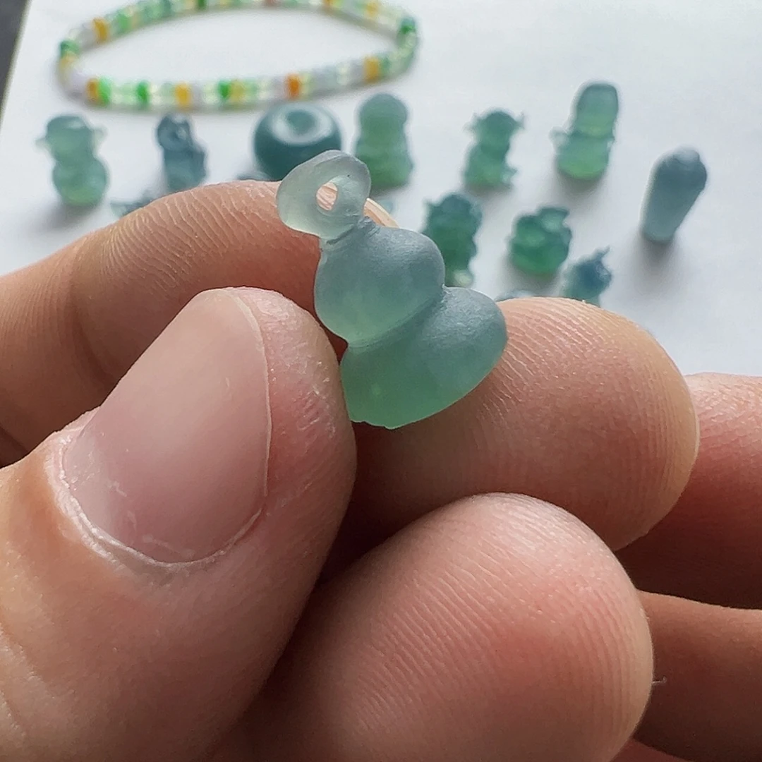 定制翡翠未镶嵌葫芦