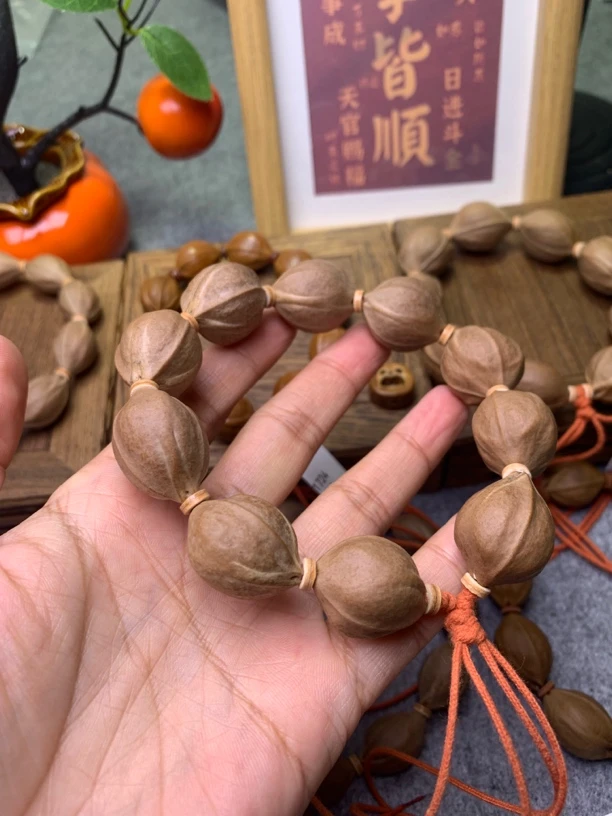 梅林铁核原生态20*25三花鲨鱼背梅林铁核素串橄榄核素串