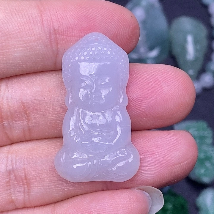 翡翠未镶嵌颈饰天然缅甸翡翠A货
