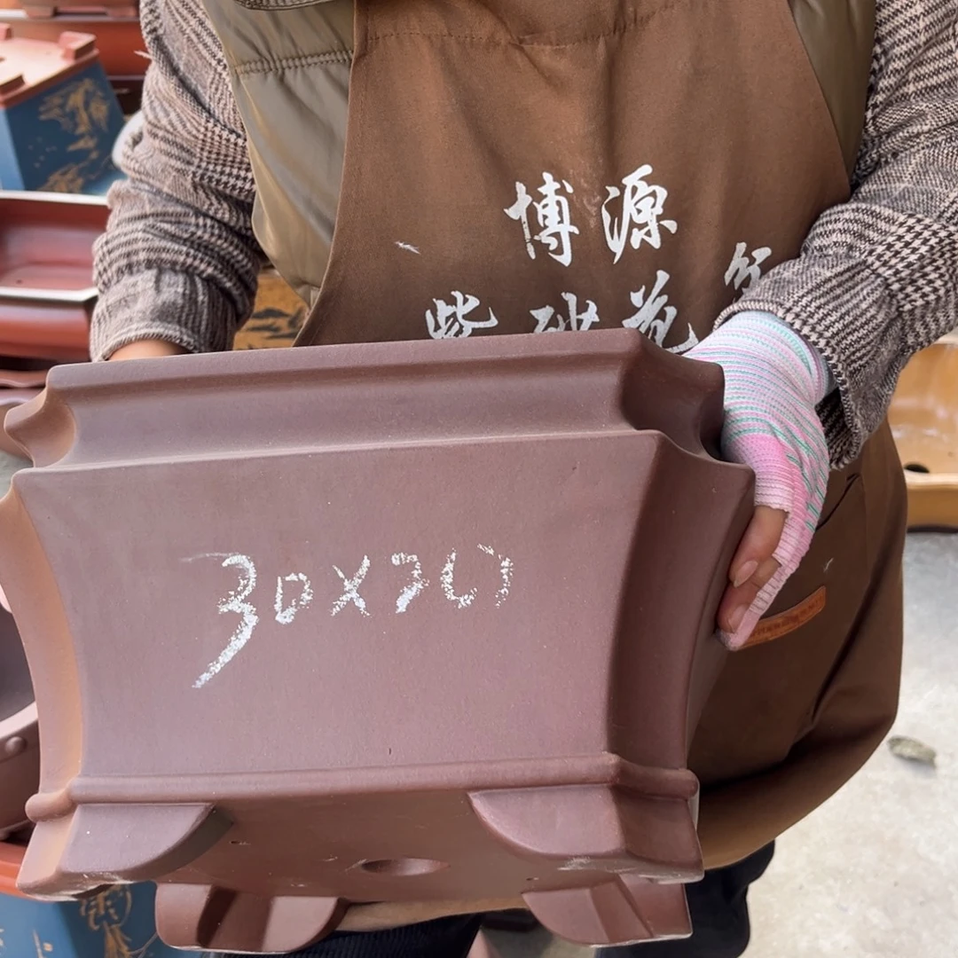 紫砂花盆盆景艺术