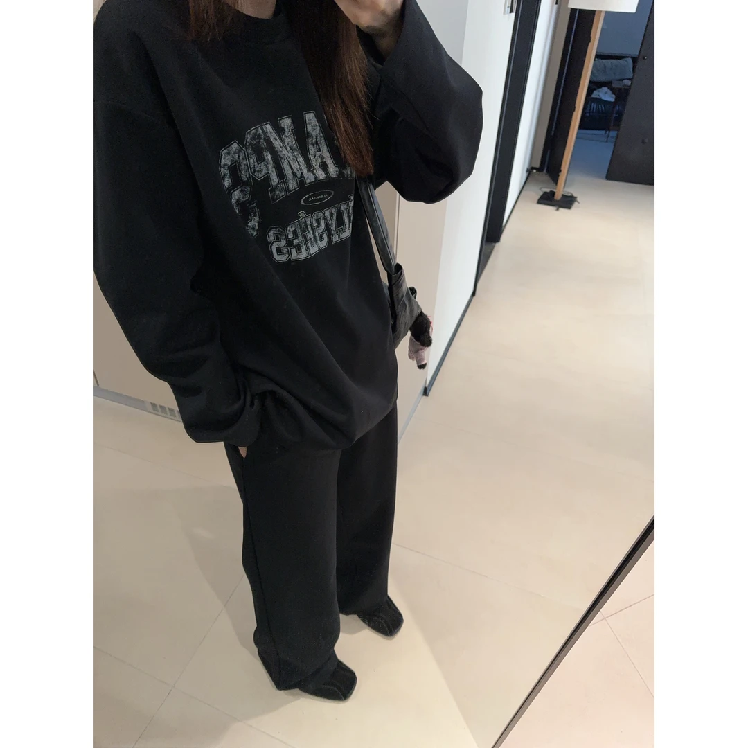 ［REVAN SUN］-大骨架穿搭 休闲套装00103