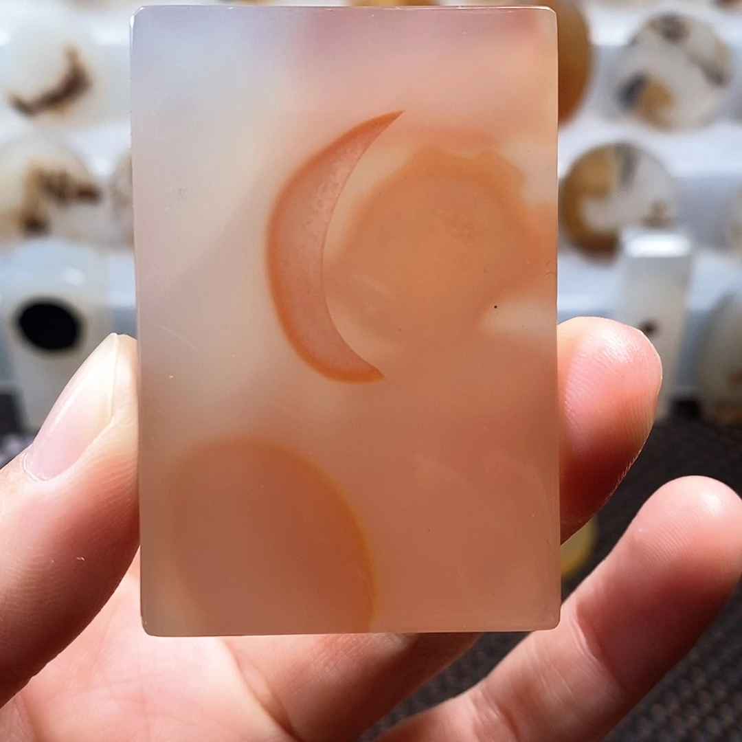 玛瑙/玉髓未镶嵌吊坠(不含链)