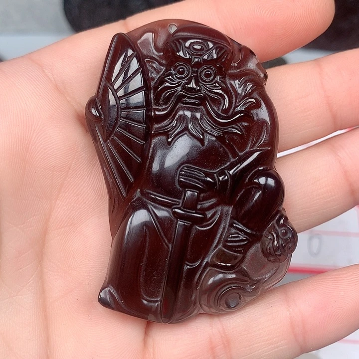 黑曜岩未镶嵌颈饰
