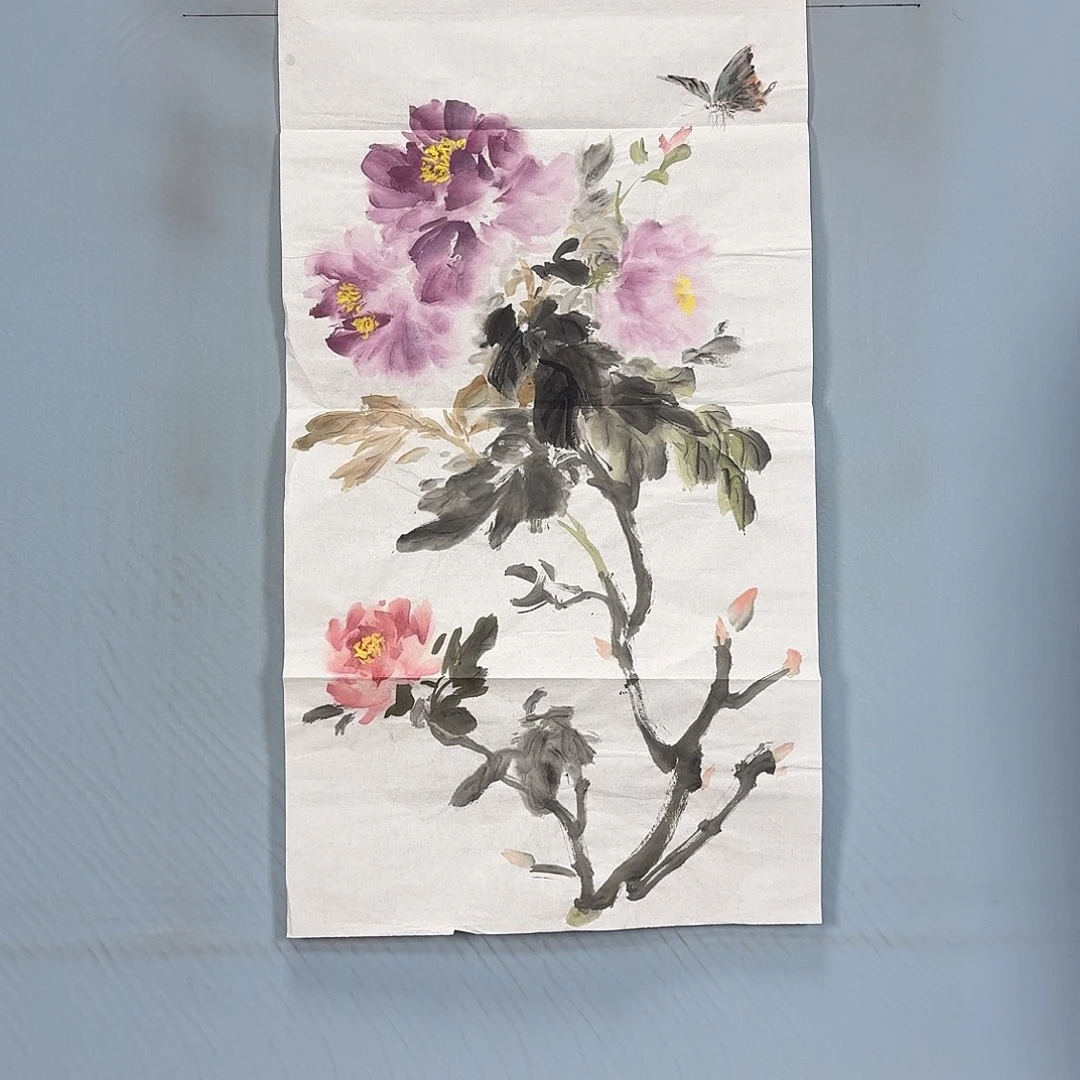 国画530 牡丹一如你初