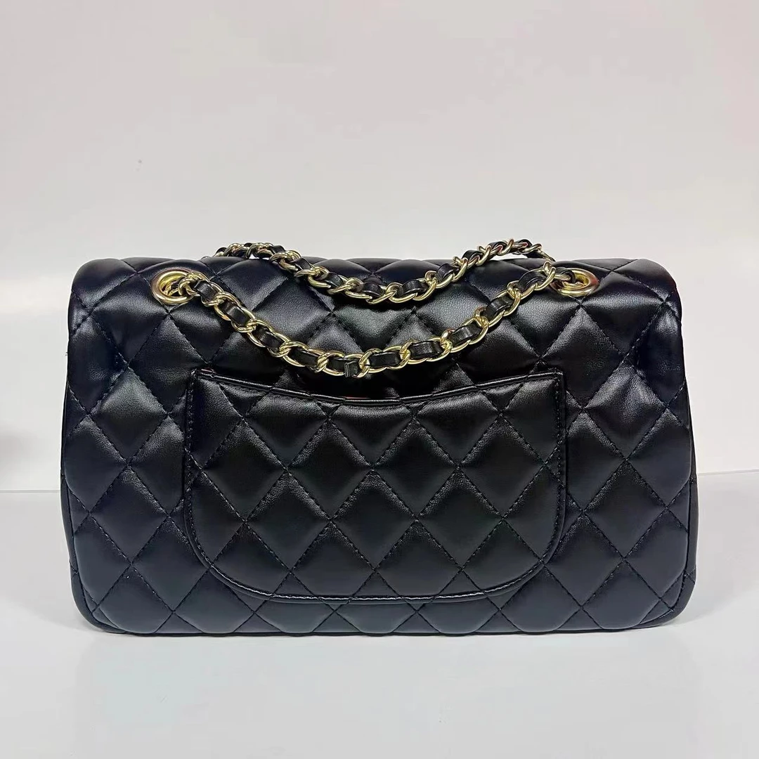 【专属L】【25*15*10】原创设计--CF单肩手提斜挎包（黑）D026