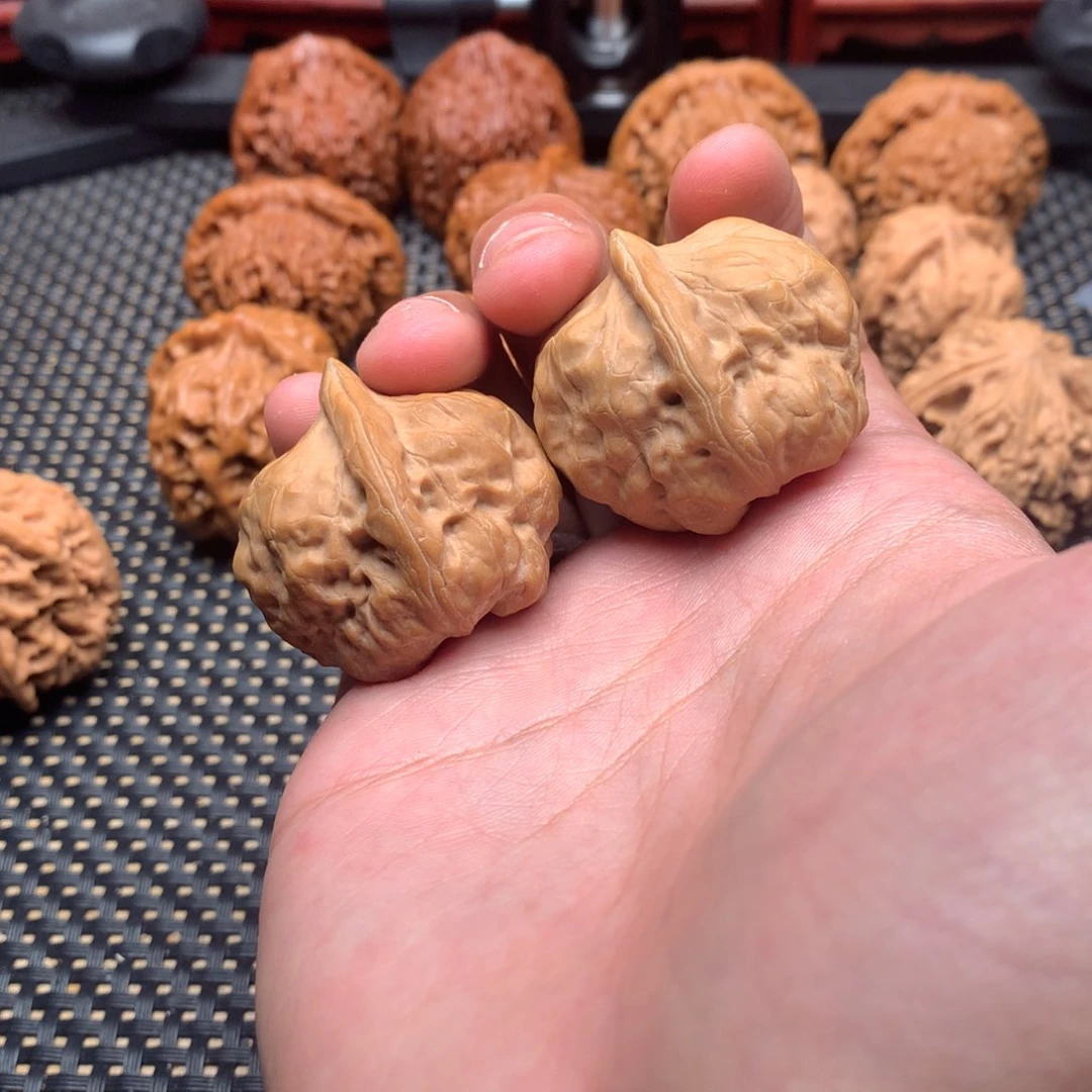 文玩核桃吊坠古蝉