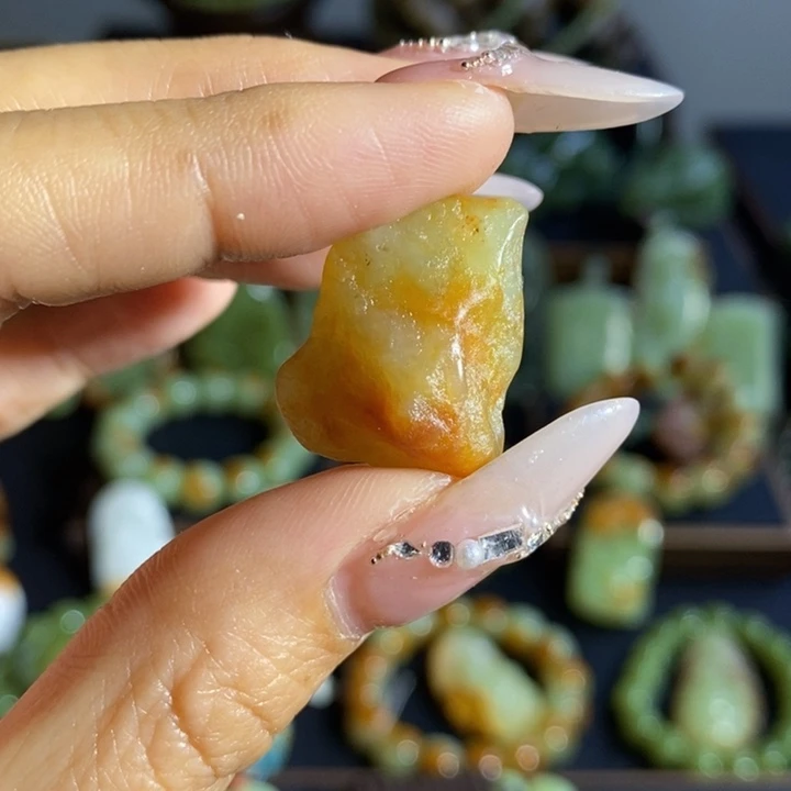 和田玉未镶嵌吊坠(不含链)