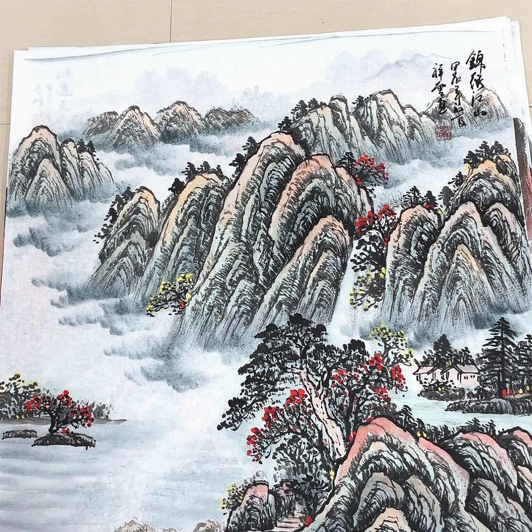 国画国画作品展，国画作品集