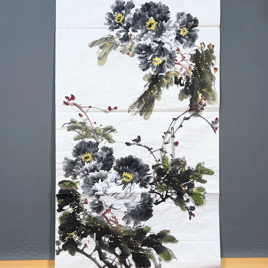 国画522 花鸟和蝴蝶都会成为他们
