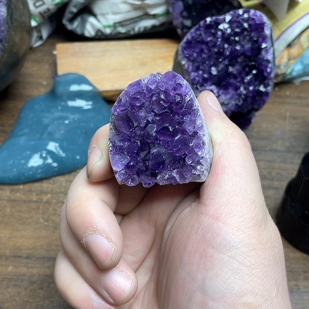 紫晶大型摆件（非配饰）未镶嵌