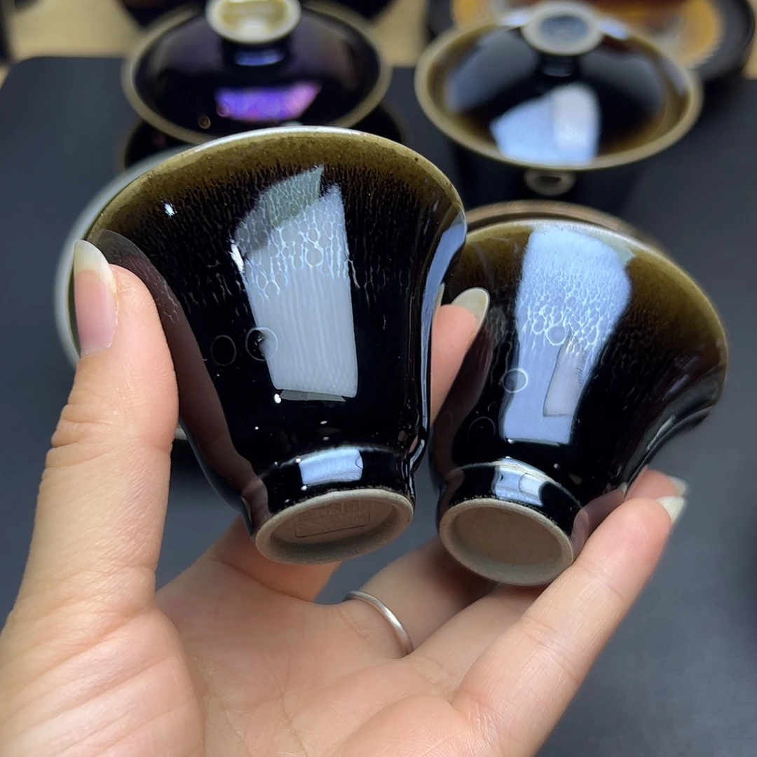 茶盏建窑建盏主人杯