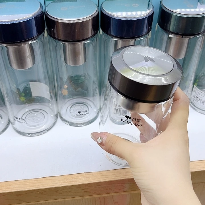 万象品牌单层玻璃杯U402-380