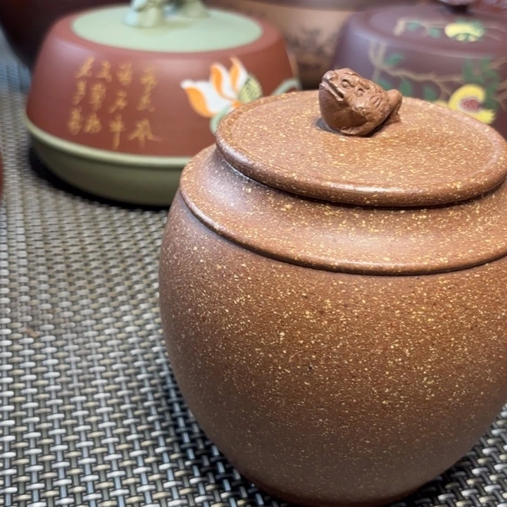 紫砂茶叶罐中高端紫砂茶叶罐