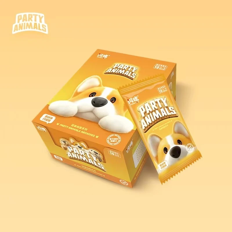 闪魂 猛兽派对 猛兽档案系列收藏卡 第一弹闪耀版卡牌