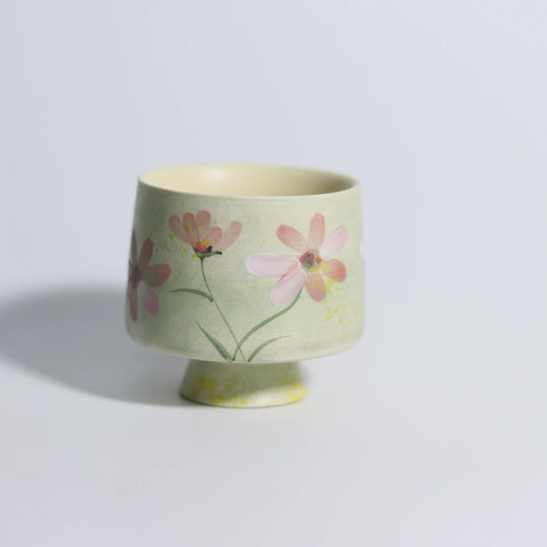 2月新090手绘雏菊系列云吉杯