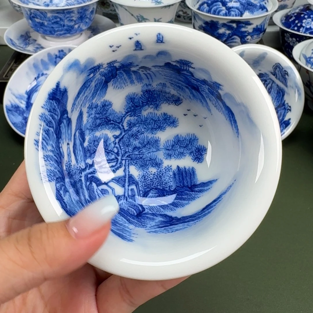 景德镇景德镇纯手工手绘茶器蒙蒙378