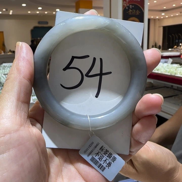 和田玉未镶嵌手镯771