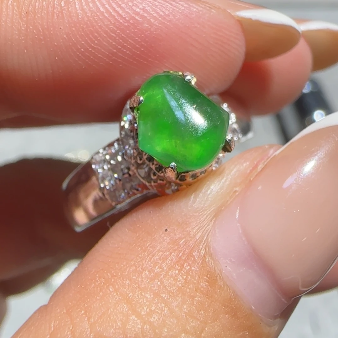 未镶嵌戒指翡翠翡翠