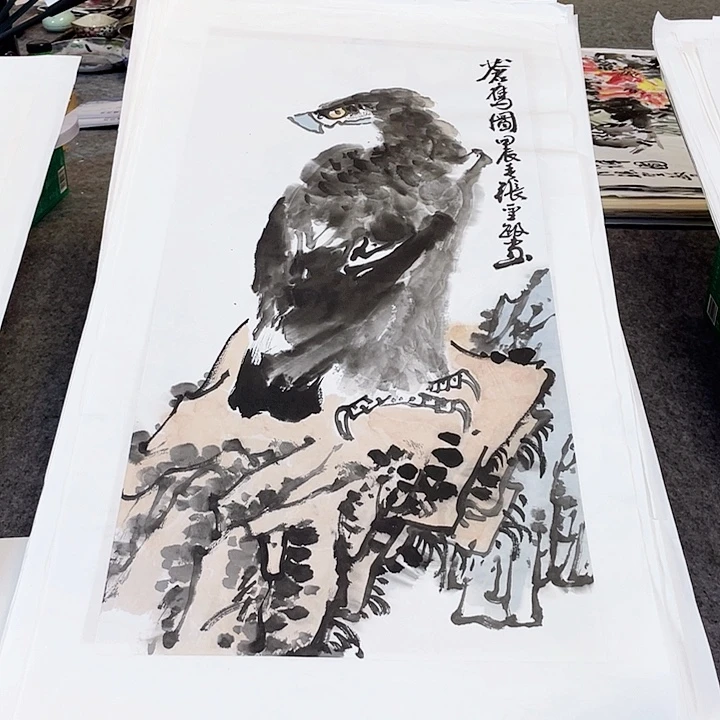 国画张圣敏先生纯手绘作品