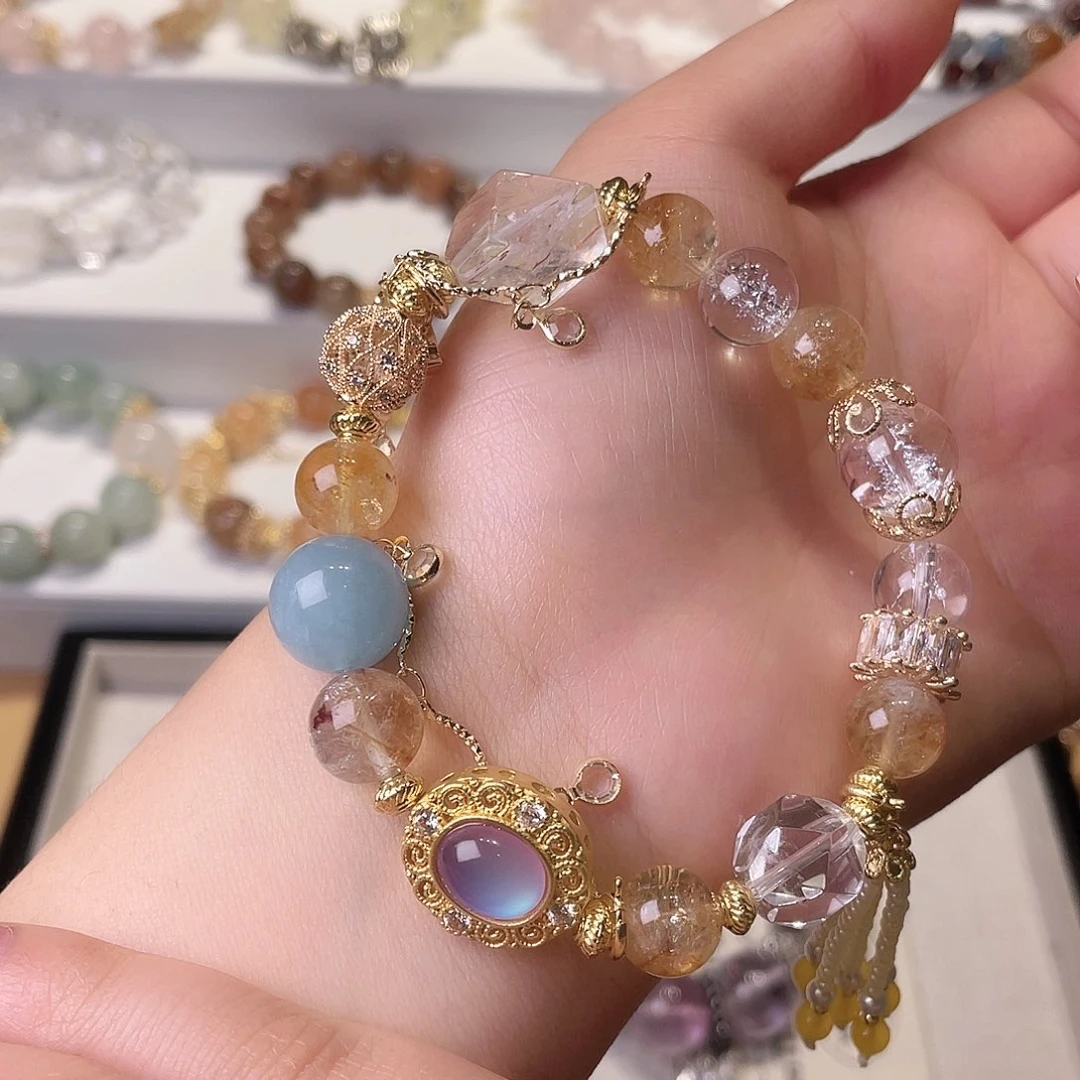 水晶手链合金尺寸