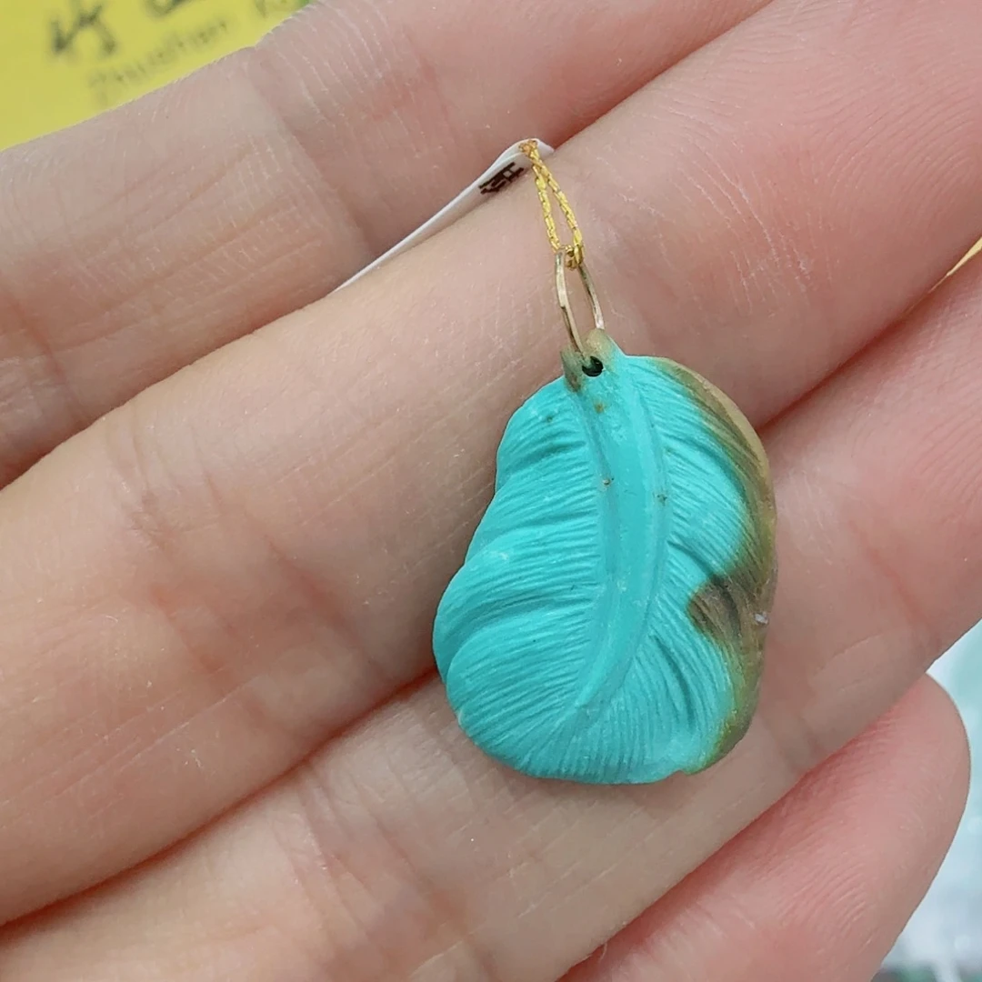 未镶嵌绿松石珠宝奇石