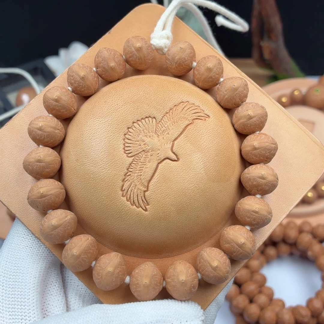 手串凤眼菩提12同树实心飞碟