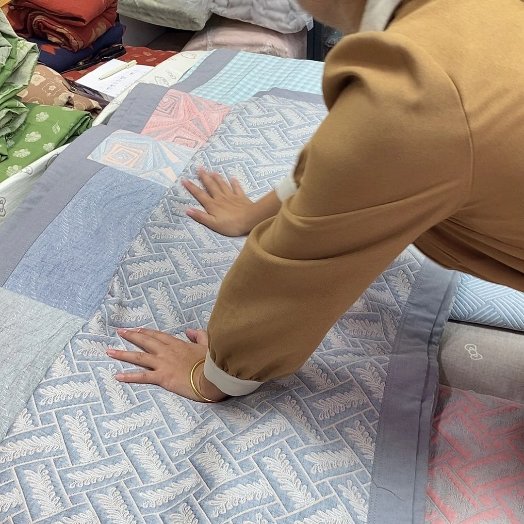 棉棉全棉枕套一对