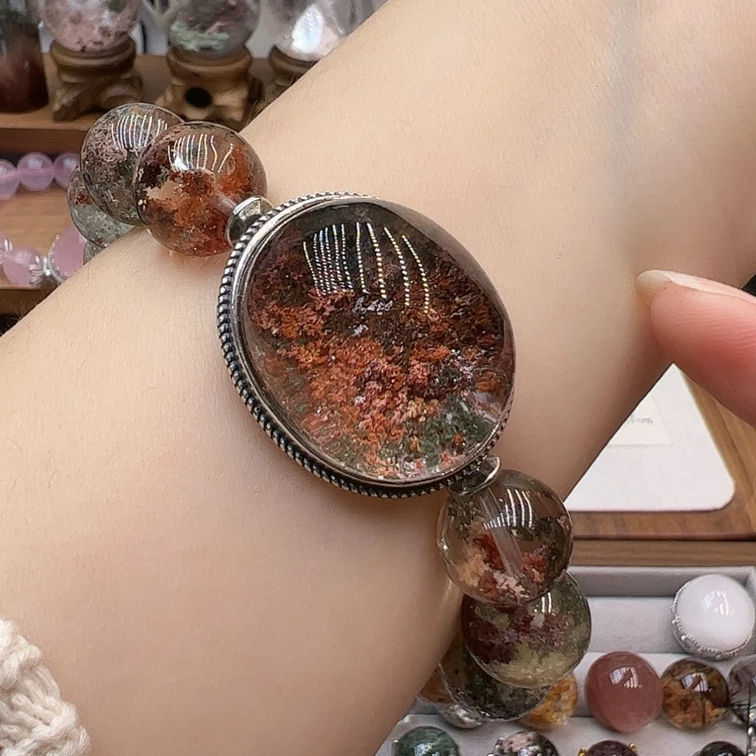 水晶珠宝半成品银S925镶嵌甦