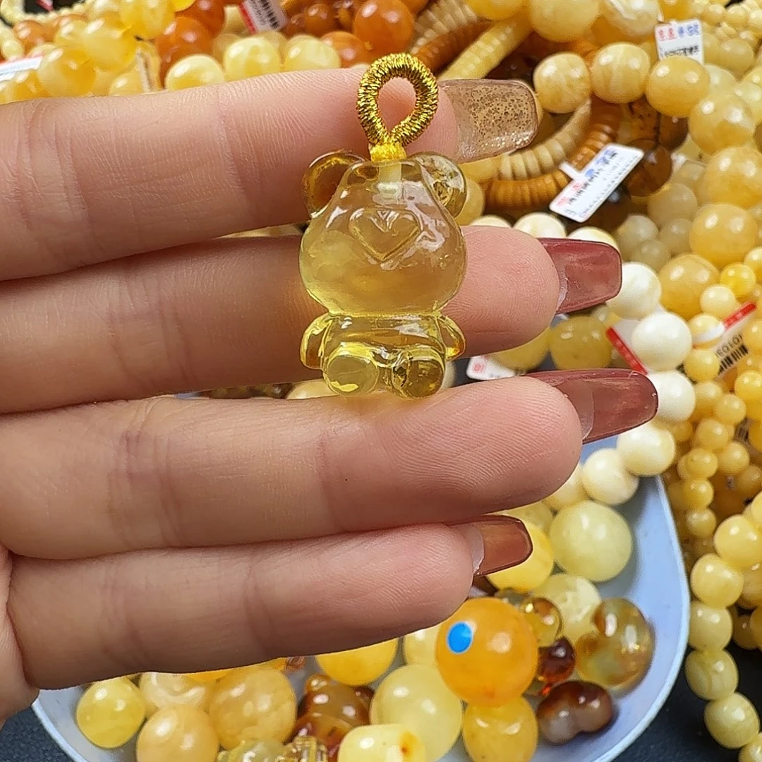 琥珀未镶嵌珠宝奇石